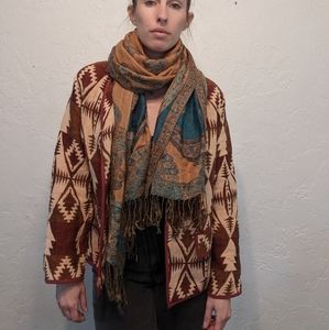 Southwest Woven Blazer